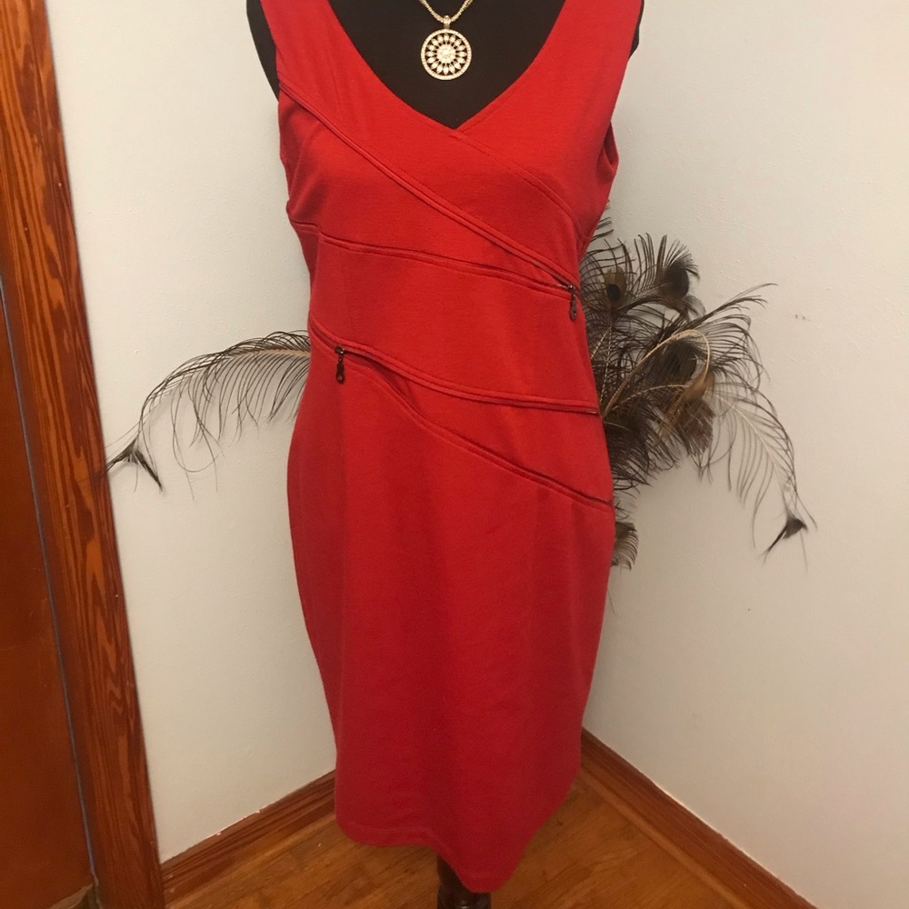 Red dress